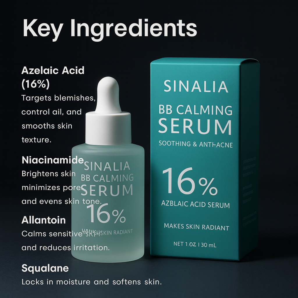 Sinalia Azelaic Acid 16% Calming Serum